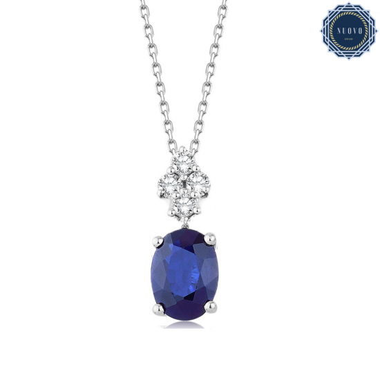 4.49 Ct Pırlantalı Safir Set